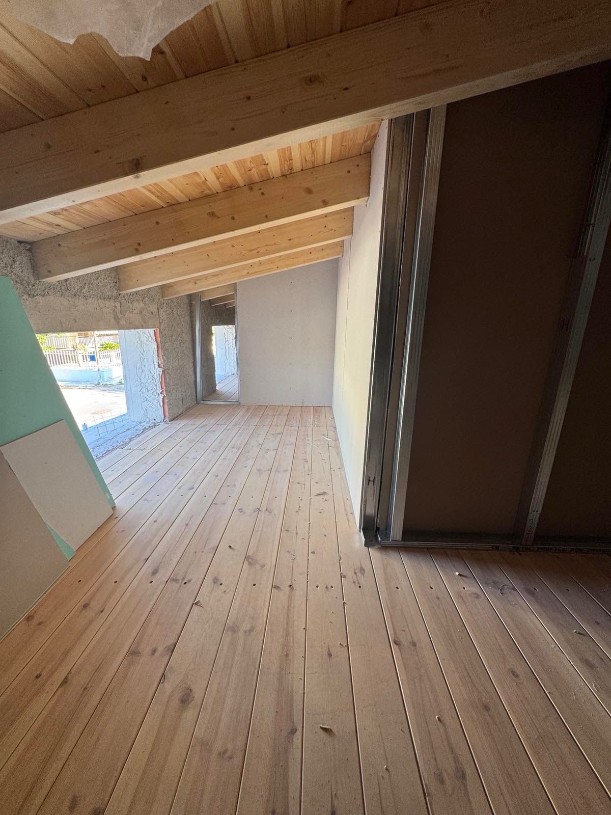 Wood Beam Interior
