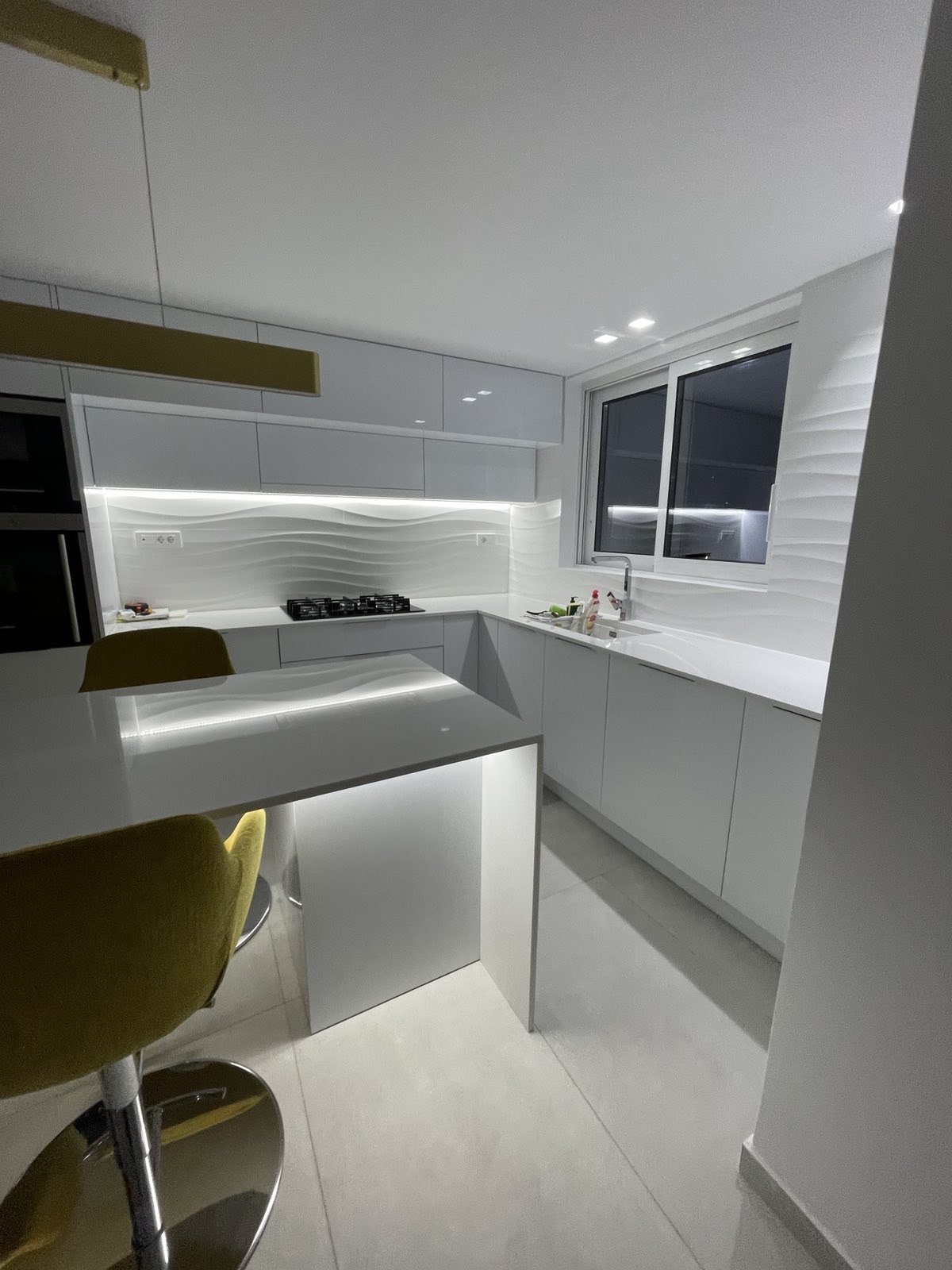 Grey & White Kitchen