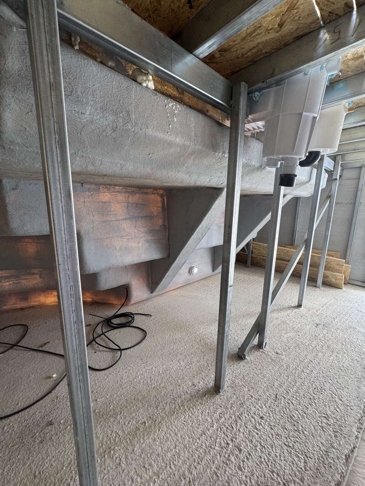 Steel Frame Understairs